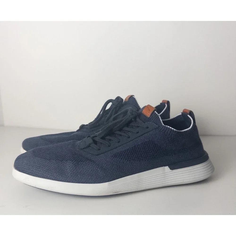 Wolf & Shepperd Supreme Comfort Knit Shoes Mens US 12 Navy